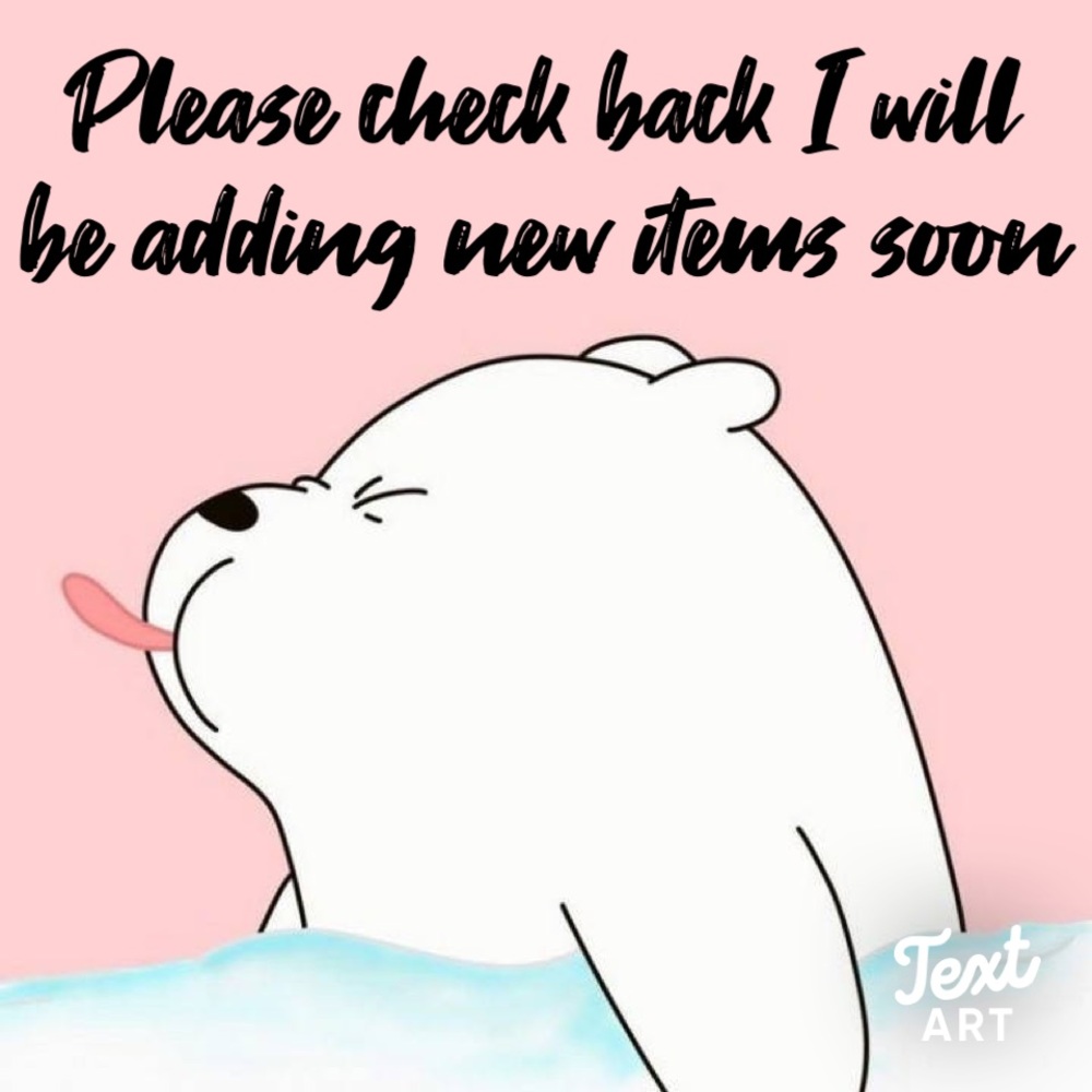 I will be adding a lot more items please check back daily !
